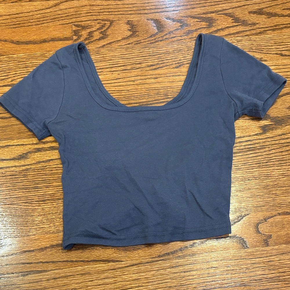 Square Neck Cropped Top